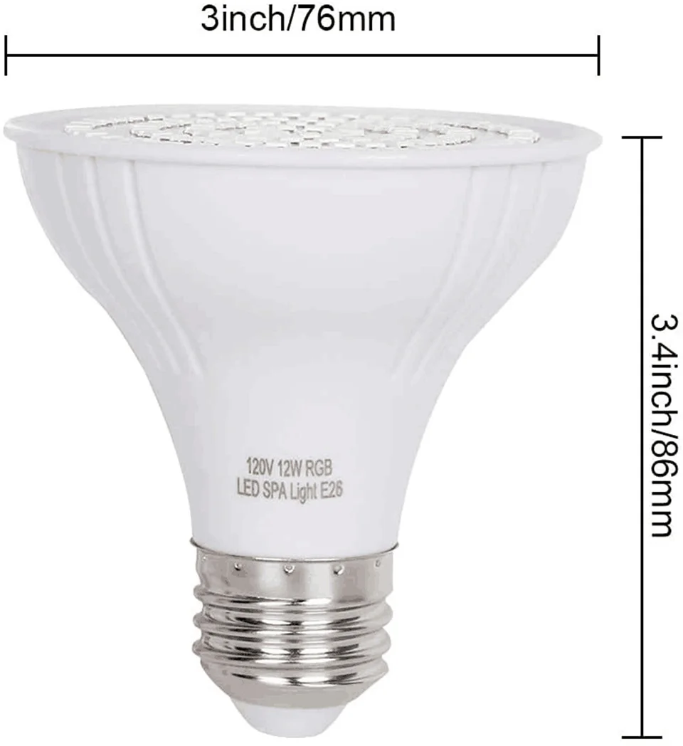 LED Zwembad Licht E27 E26 Lamp - Xy Spa & Wellness recensie en prijs